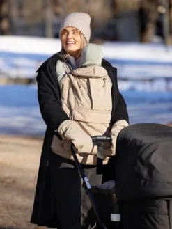 Hot Carrier Cover – Kantorepun lämmin tuulisuoja vauvalle, Black Kantoliinat Ja Kantoreput|Lämpöpussit