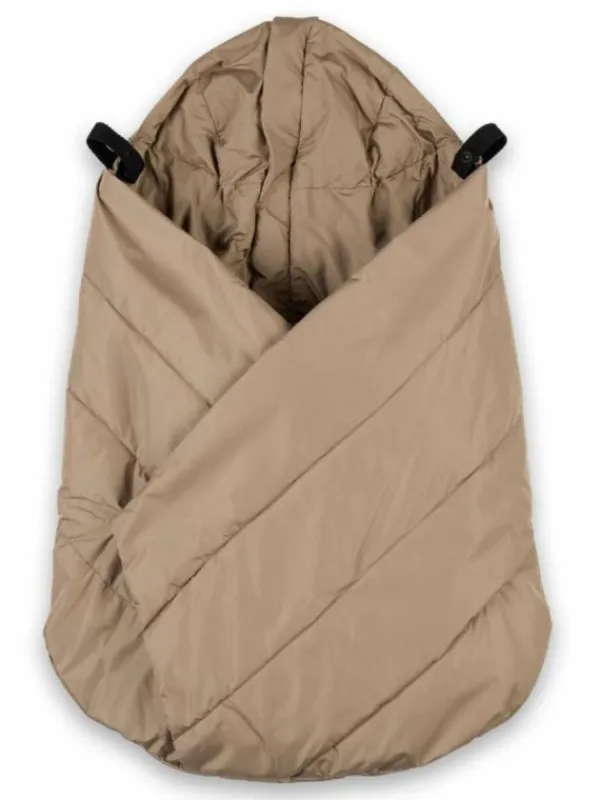 Best Carrier Cover – Kantorepun lämmin tuulisuoja vauvalle, Dark Sand Kantoliinat Ja Kantoreput|Lämpöpussit