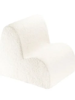 Sale - Lasten tuoli Cloud Teddy Cream White Säkkituolit Ja Rahit