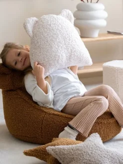 Hot - Nalletyyny Teddy Cream White Sisustustyynyt