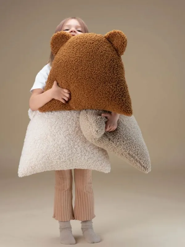 Hot - Nalletyyny Teddy Cream White Sisustustyynyt