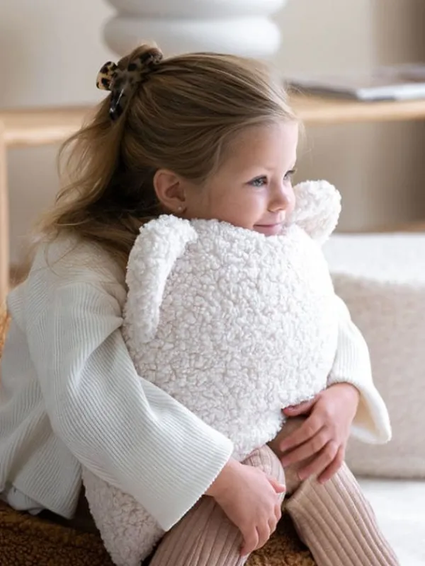Hot - Nalletyyny Teddy Cream White Sisustustyynyt