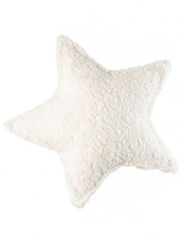 Discount - Tähtityyny Teddy Cream White Sisustustyynyt