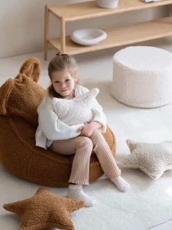 Discount - Tähtityyny Teddy Cream White Sisustustyynyt