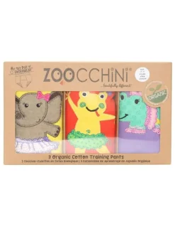 Clearance Zoocchini - harjoitteluhousut 3-pack, Ballerina Gals Potta Ja Kuivaksiopetteluhousut