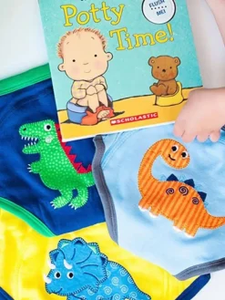 Outlet Zoocchini-harjoitteluhousut 3-pack Jurassic Pals Potta Ja Kuivaksiopetteluhousut